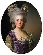 Alexandre Roslin Portrait of Countess de Baviere Grosberg oil painting reproduction